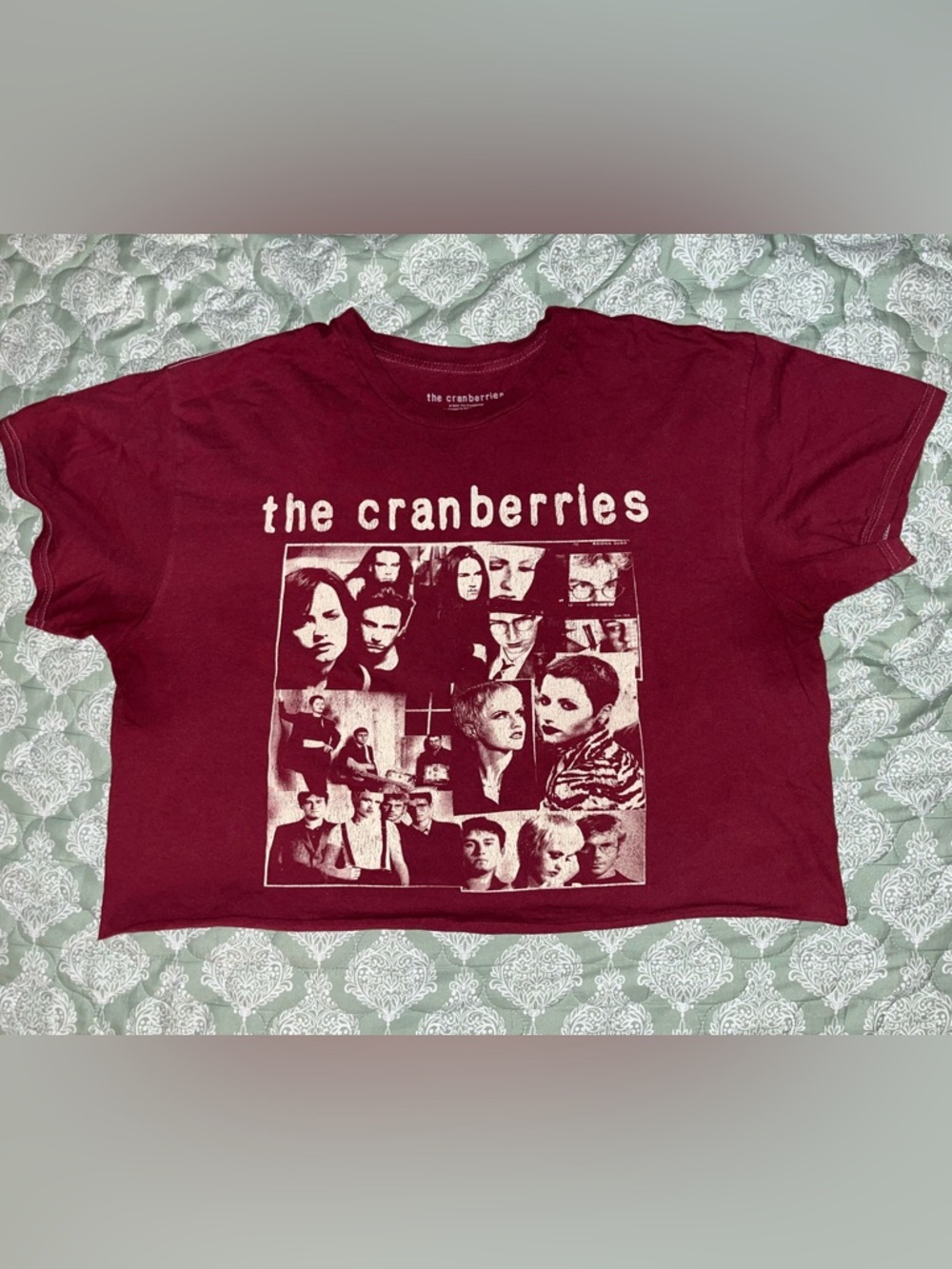 The Cranberries women’s cropped t-shirt